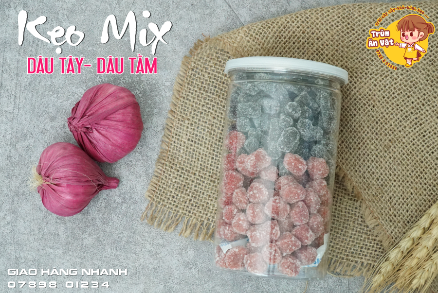 Kẹo dâu tằm mix 