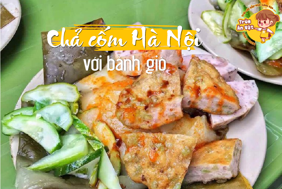 cha com ha noi voi banh gio