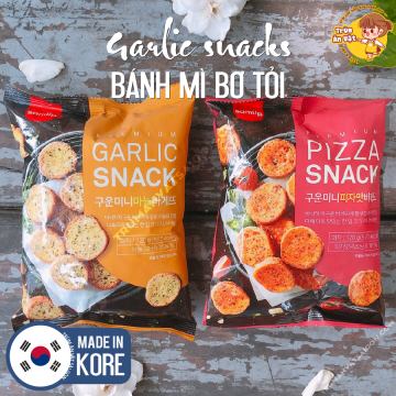 Bánh Mì Bơ Tỏi Hàn Quốc Garlic Snacks