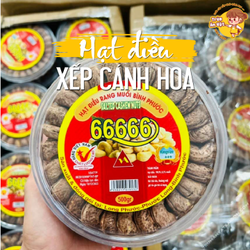 Hạt điều xếp hoa