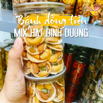 Bánh đồng tiền mix hạt dinh dưỡng