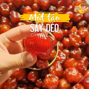 Mứt táo sấy dẻo