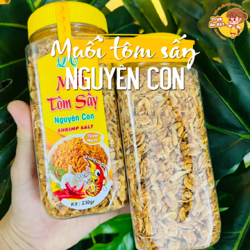 Muối tôm sấy nguyên con