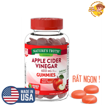 Viên kẹo dẻo giấm táo Apple Cider Vinegar Gummies giảm cân