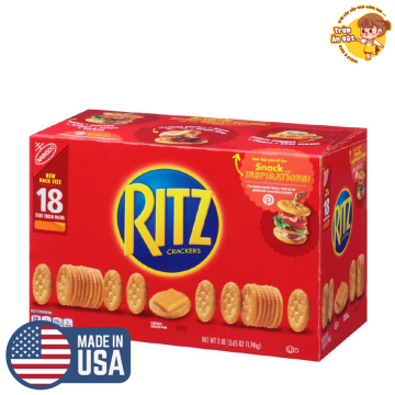 Bánh Ritz Original Mỹ 1.74kg nhập USA