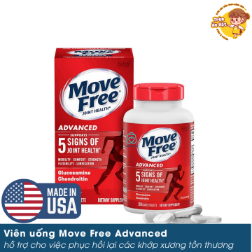 Viên uống Move Free Advanced hỗ trợ xương khớp nổi tiếng [Hộp 200 viên]