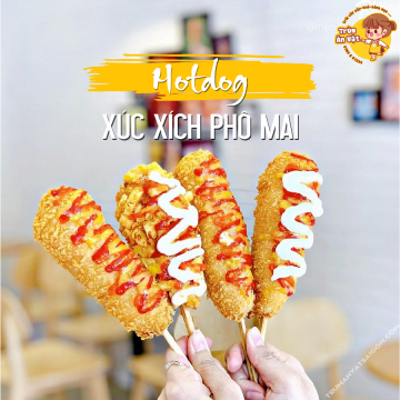 HOTDOG xúc xích phô mai