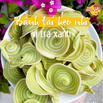 Bánh Lỗ Tai Heo Nhí, Vị Trà Xanh