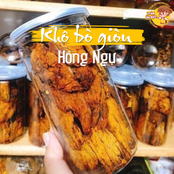 Khô bò giòn Hồng Ngự