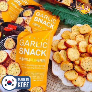 Bánh Mì Bơ Tỏi Hàn Quốc Garlic Snacks